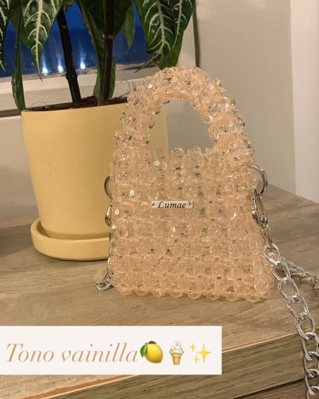 Bolso mini elegant vainilla
