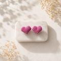Topos en corazón 3D rosa