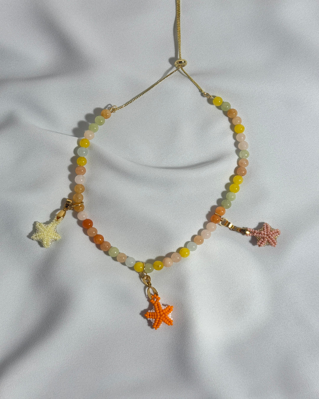 Collar estrellas tropicales