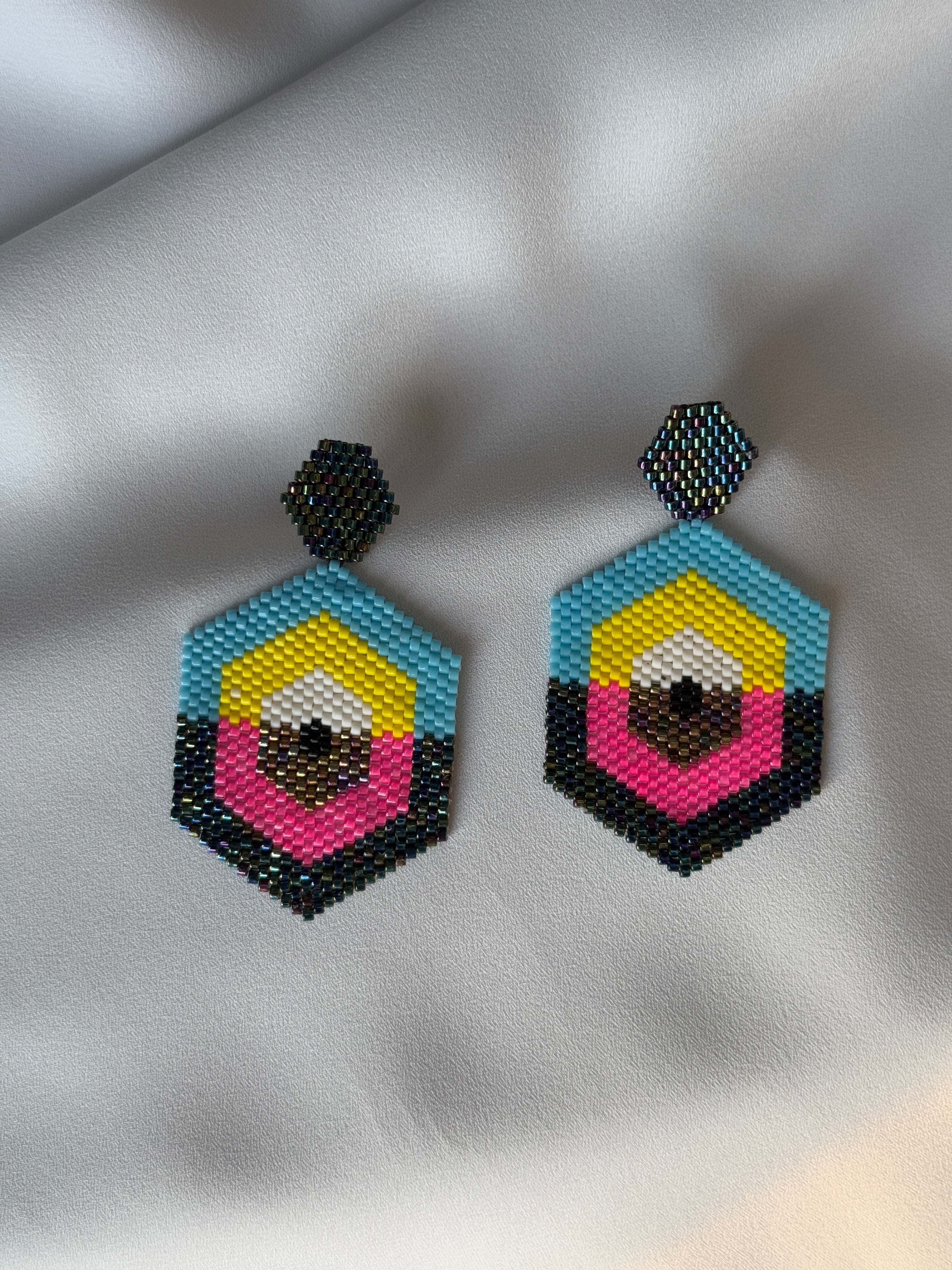 Aretas hexagonales terra chic
