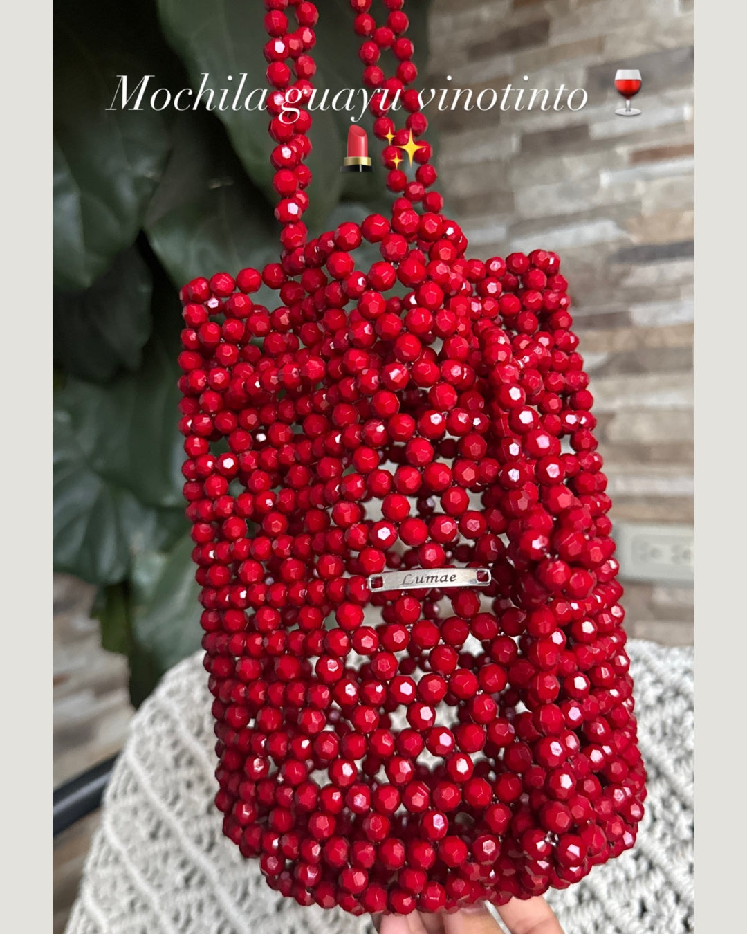 Mochila Guayu Vinotinto