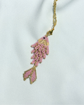 Collar pez koi rosa