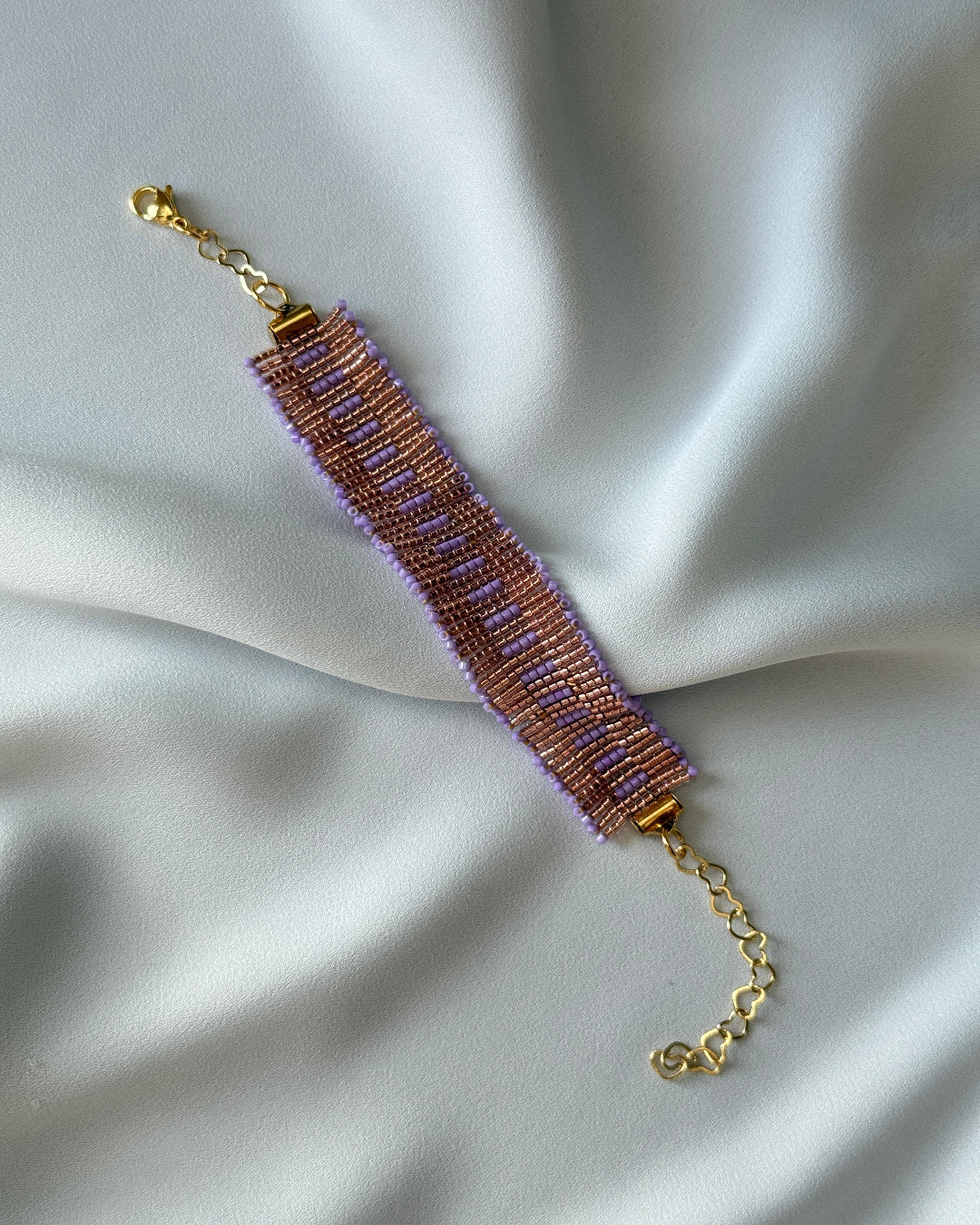 Pulsera encanto lila